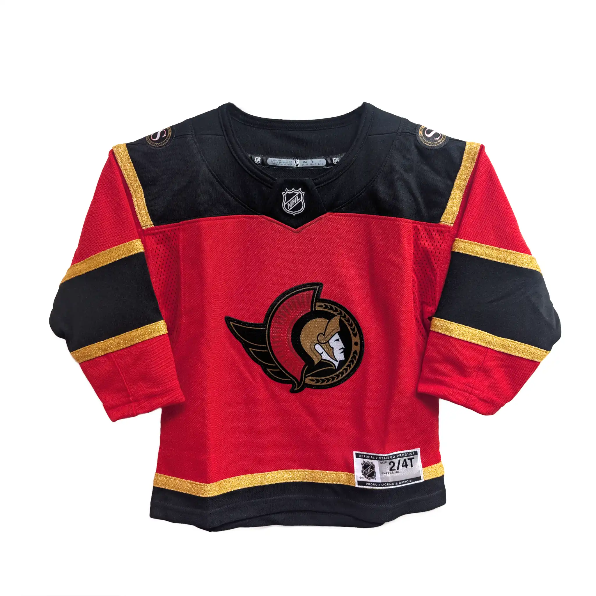 OTTAWA SENATORS INFANT ALTERNATE JERSEY 12/24M