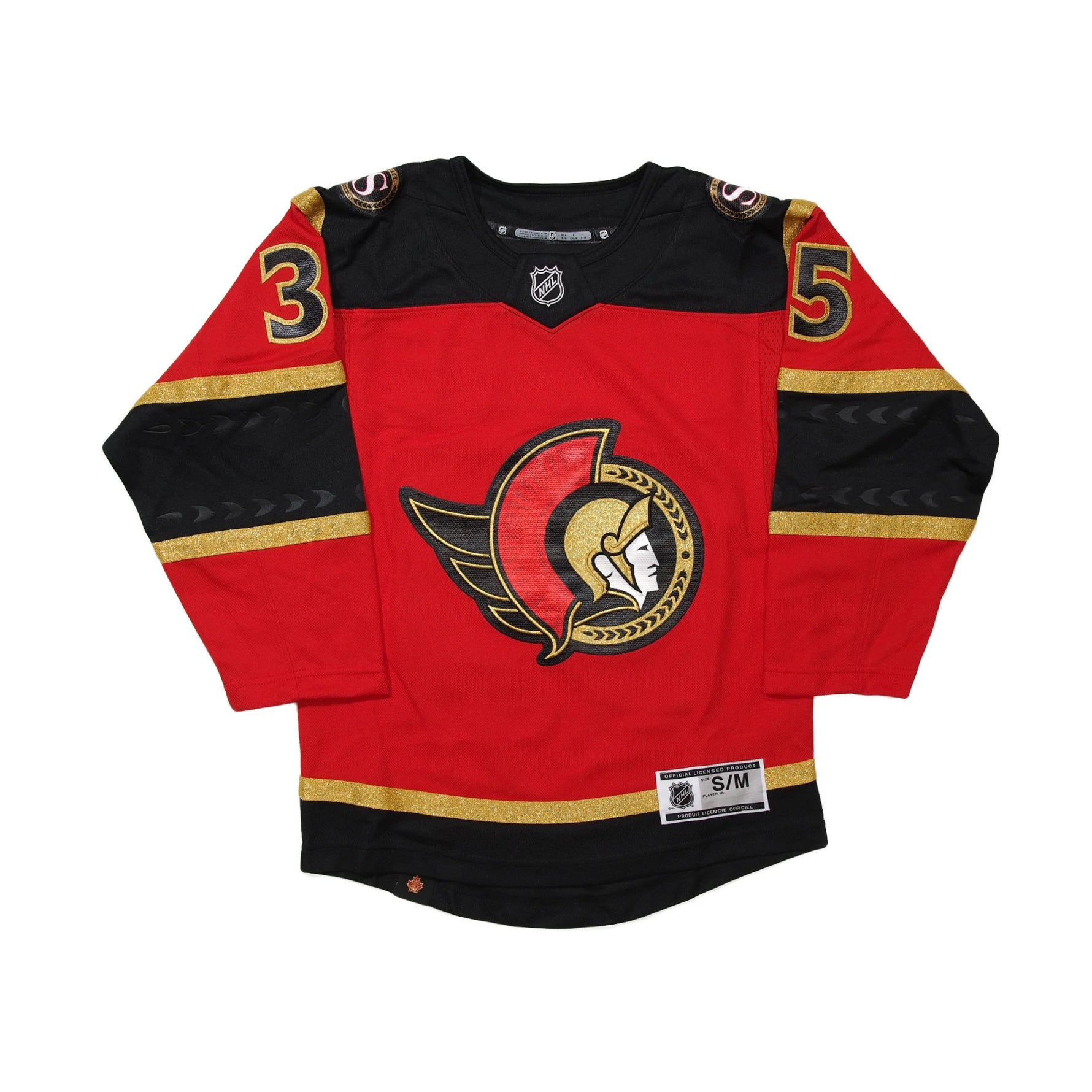 ULLMARK OTTAWA SENATORS YOUTH ALTERNATE JERSEY